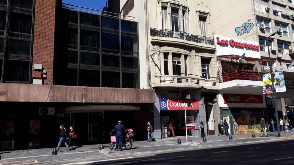 Que Mejor Vista Del Obelisco Piso A La Calle Corrientes Buenos Aires Kültér fotó