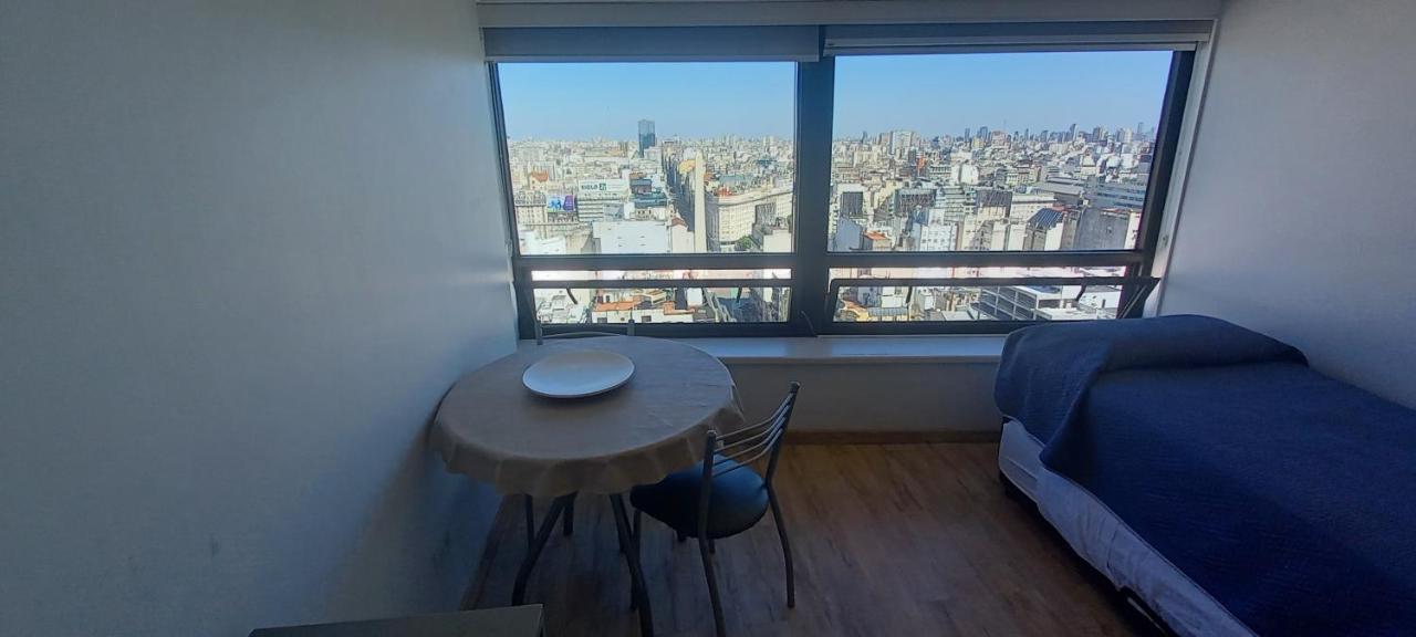 Que Mejor Vista Del Obelisco Piso A La Calle Corrientes Buenos Aires Kültér fotó